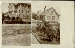 Two Views of a House Postcard