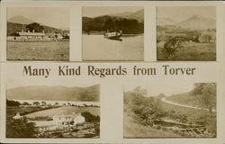 Many Kind Regards from Torver Postcard