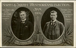 North & South Westmorland Electon Postcard