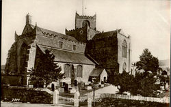 Cartmel Church England Cumbria Postcard Postcard