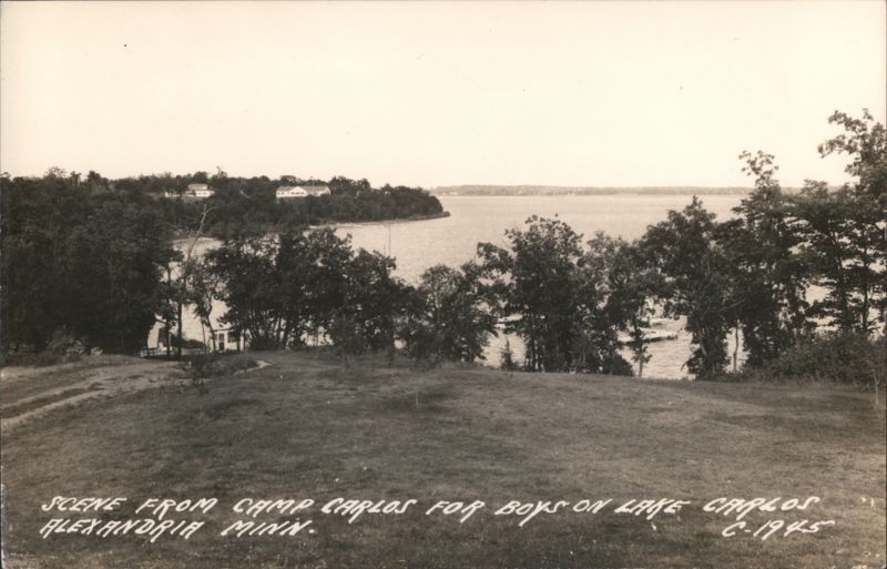 Scene From Camp Carlos For Boys On Lake Carlos Alexandria Minnesota