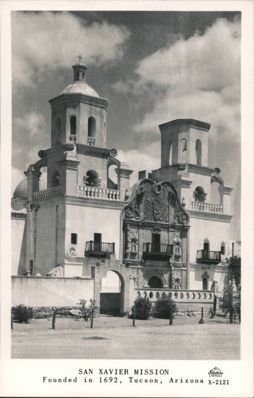 San Xavier Mission, Founded 1692 Tucson Arizona Frashers