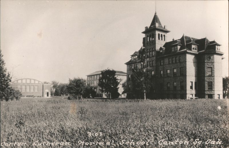 Canton Lutheran Normal School Campus Stone Building South Dakota