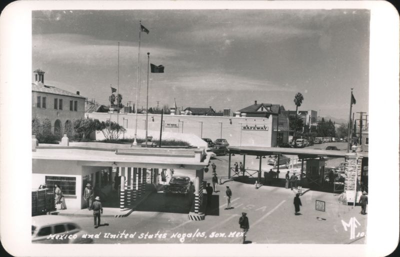 International Border Crossing Checkpoint, Nogales Mexico