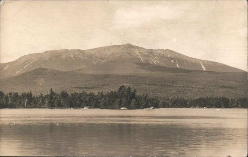 Mt. Katahdin from Lower Togue Pond, Maine Millinocket
