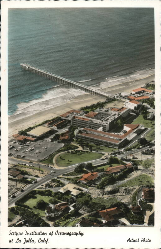 Scripps Institution of Oceanography Campus & Pier Aerial La Jolla California