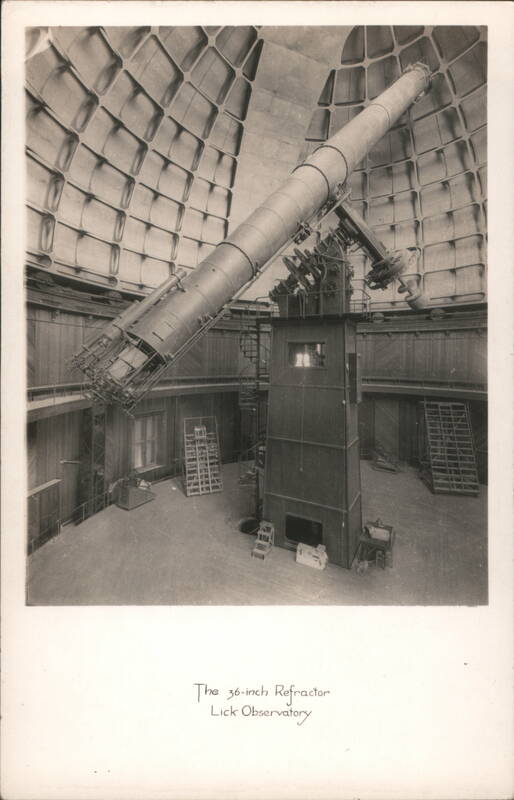 The 36-inch Refractor, Lick Observatory Astronomy