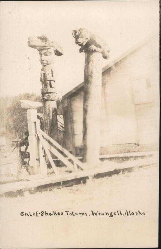 Chief Shakes Totems Wrangell Alaska