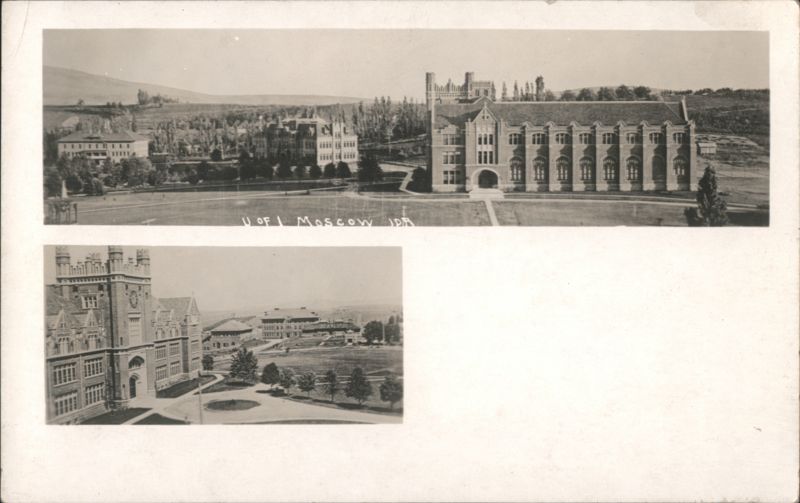 University of Idaho Campus Views Administration & Gymnasium Moscow