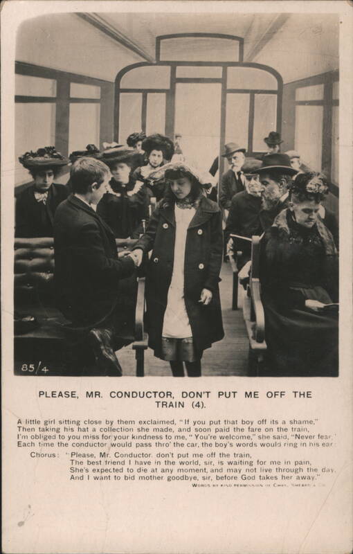 Please Mr. Conductor Don't Put Me Off The Train Song Lyrics