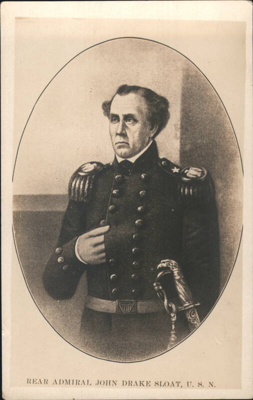 Rear Admiral John Drake Sloat US Navy Portrait