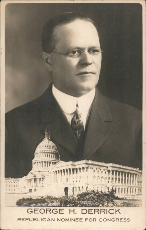 George H. Derrick Republican Nominee for Congress Portrait