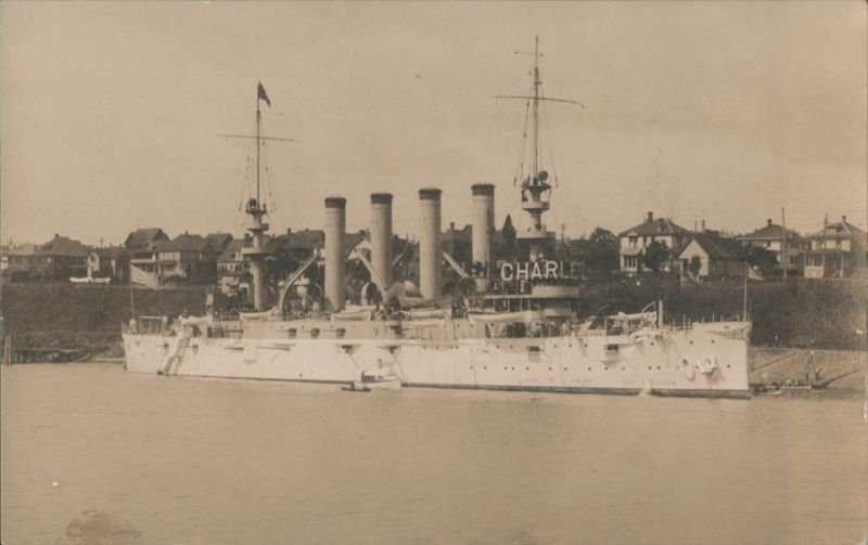 USS Charleston C-22 Protected Cruiser Warship Ships