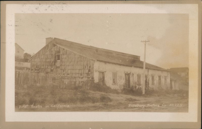 First Theatre in California, Historic Adobe Building Monterey