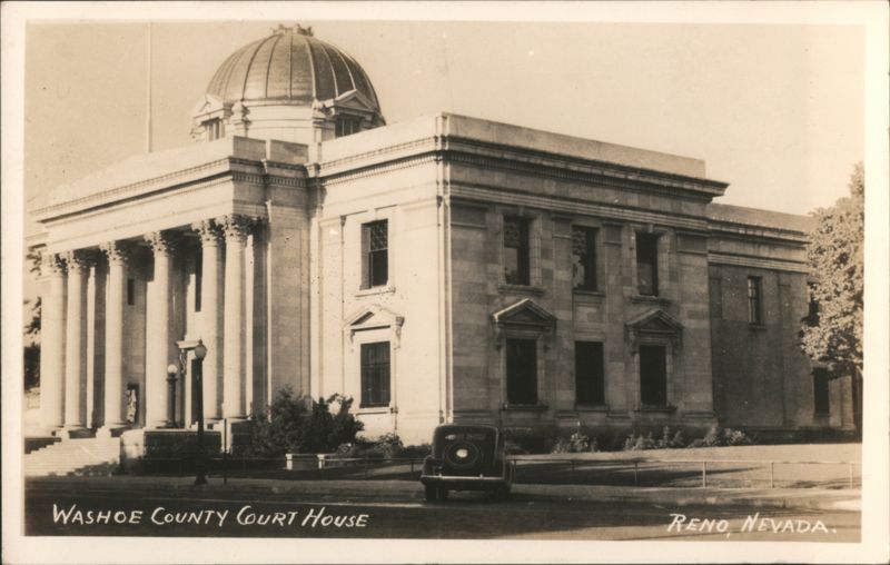 Washoe County Court House Neoclassical Building Reno Nevada
