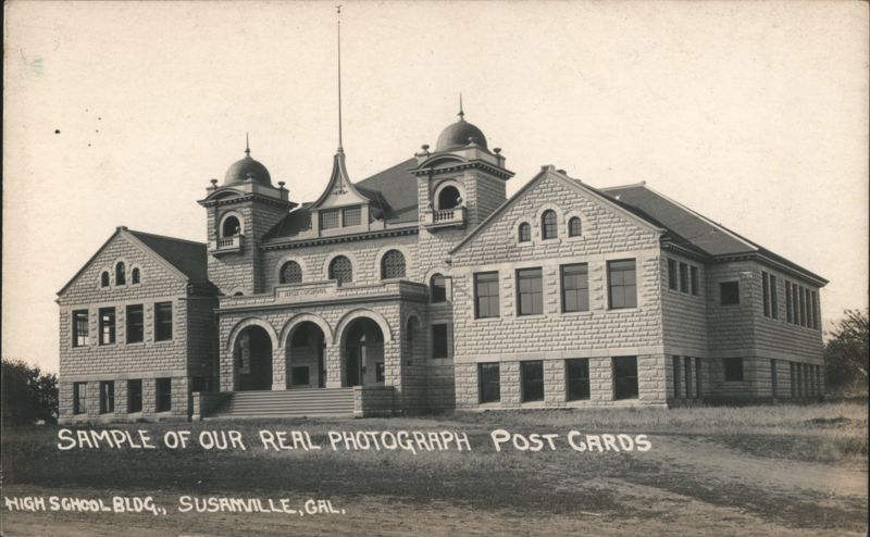 High School Bldg Susanville California