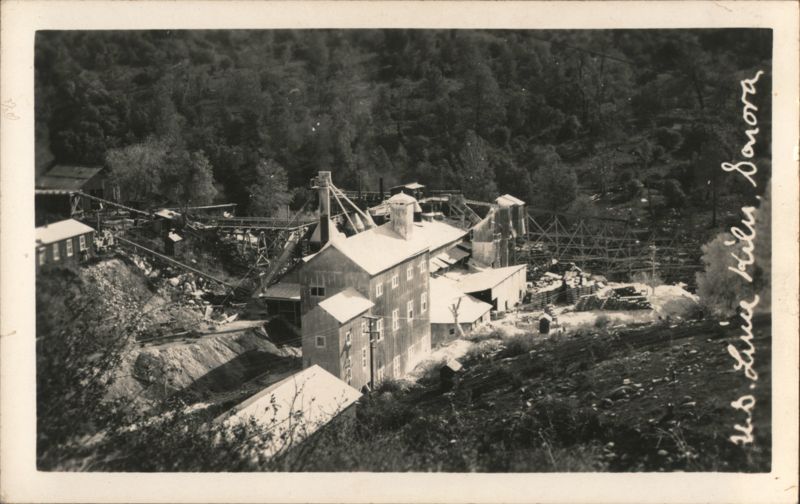 U.S. Lime Kiln Industrial Plant Mining Facility Sonora California