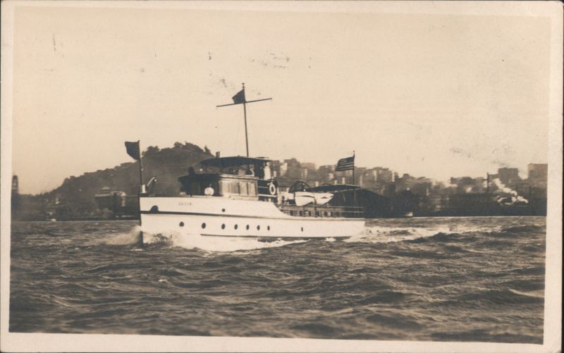 Vessel Suisun Underway San Francisco Bay California