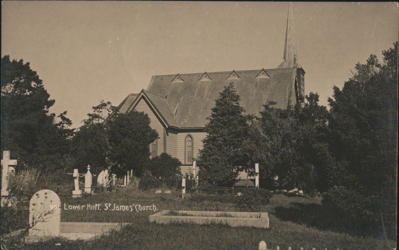 St. James' Church and Cemetery, Lower Hutt New Zealand