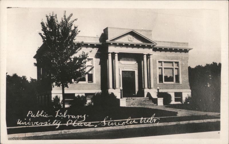 Public Library, University Place, Lincoln Nebraska