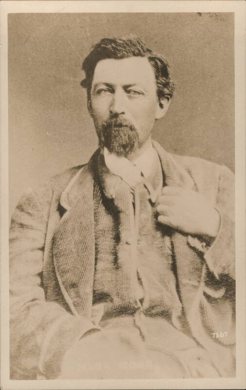 Black Bart Charles Boles Famous Stagecoach Robber Portrait