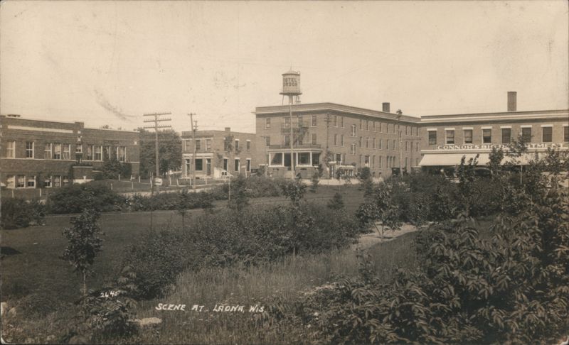 Hotel Gordon and Connor's Department Store Street View Laona Wisconsin