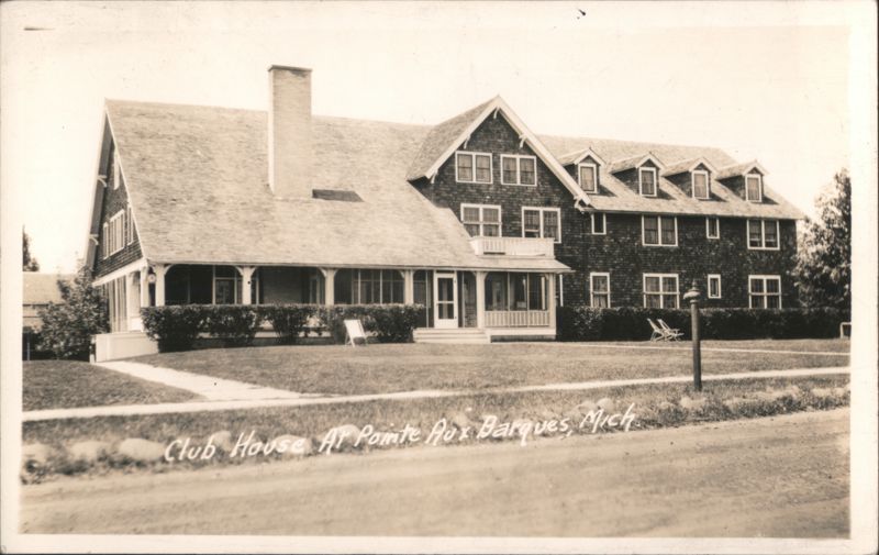 Club House at Pointe Aux Barques, Michigan