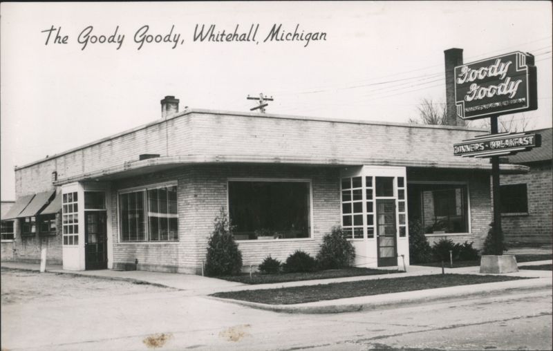 The Goody Goody Restaurant Exterior View Whitehall Michigan