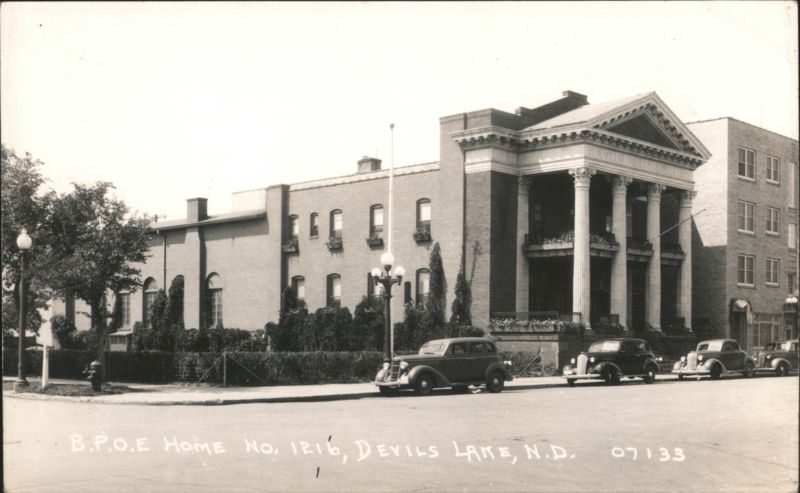 B.P.O.E. Home No. 1216, Elks Lodge Exterior Devils Lake North Dakota