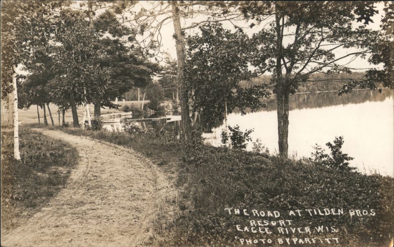 The Road at Tilden Bros' Resort Eagle River Wisconsin