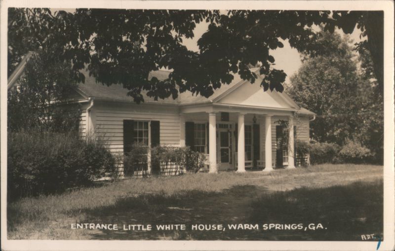 Entrance Little White House, Warm Springs, GA Georgia