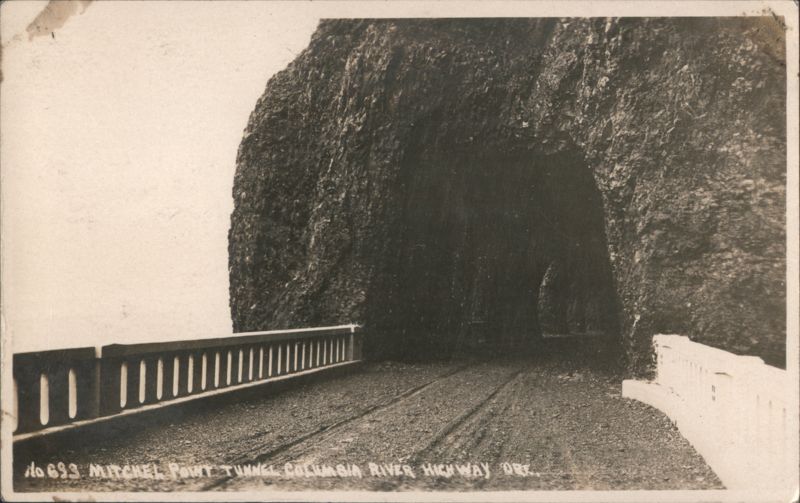 Mitchell Point Tunnel, Columbia River Highway Oregon