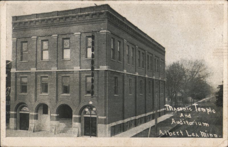 Masonic Temple and Auditorium, Albert Lea, Minnesota