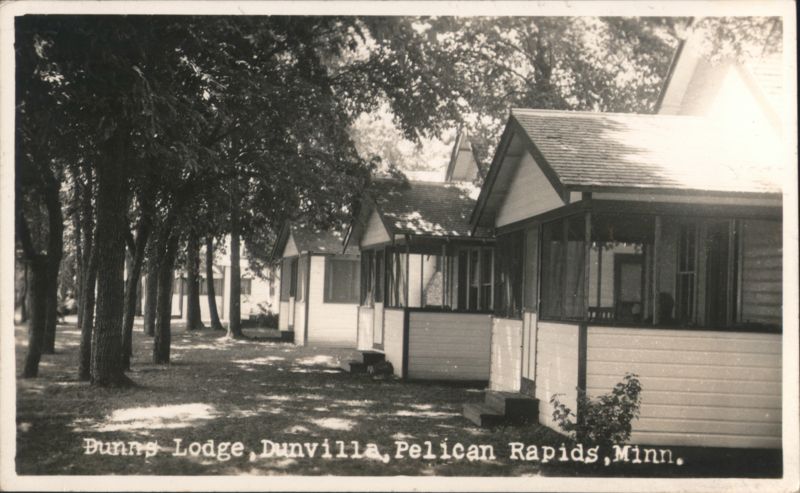 Dunns Lodge Cabins, Dunvilla Resort Pelican Rapids Minnesota