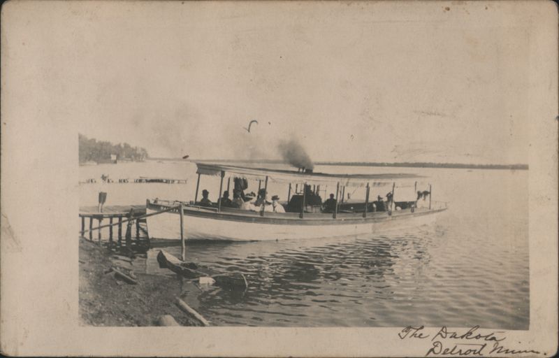 The Dakota Steamboat on Lake, Detroit, Minnesota