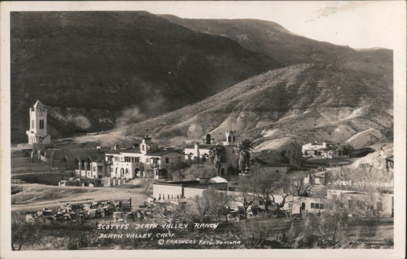 Scotty's Death Valley Ranch Main Complex & Tower California