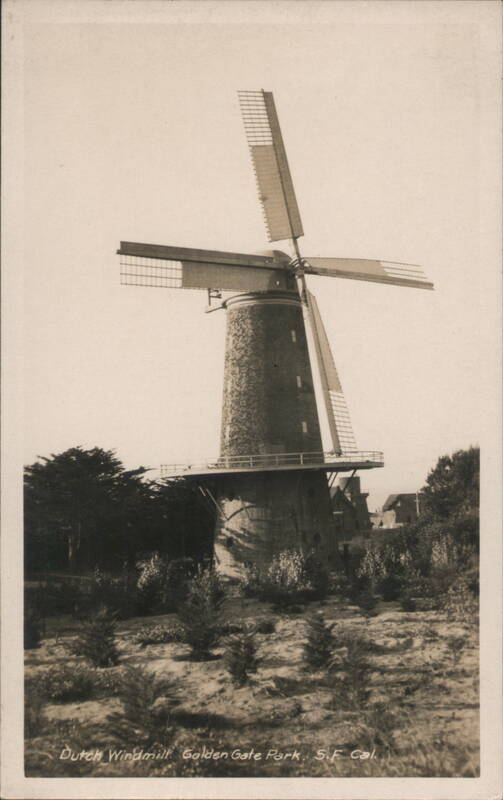 Dutch Windmill, Golden Gate Park, San Francisco California