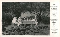 The Last Supper Sculpture by Felix Lucero, Congress St. Bridge Postcard