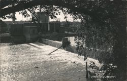 Power House Dam and Spillway Postcard