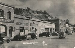 Calle Del Ferrocarril Street Scene, Nogales Sonora Mexico Postcard