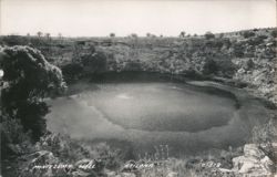Montezuma Well Natural Limestone Sinkhole View Postcard