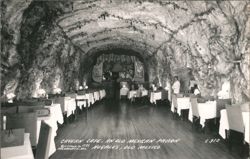 Cavern Cafe Interior, Old Mexican Prison, Nogales, Mexico Postcard