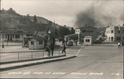 Grand Ave Port of Entry Border Crossing Nogales AZ Postcard