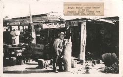 Bright Roddy at Old Frontier Indian Trading Post Postcard