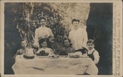 Dorothy's 10th Birthday Party, Waterman Creek Mill Redwoods Postcard