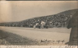 1911 Auto Race, Probably Foothill Blvd. Postcard