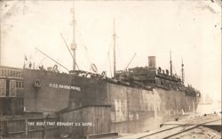 USS Nansemond - The Boat That Brought Us Home Postcard