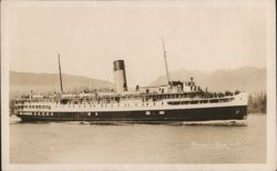 Princess Alice Steamship, Gowen Sutton Co., Vancouver Postcard