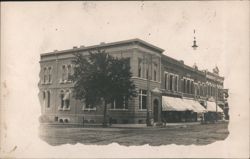 South Side of Square W.B. Berry & Son and A.F. Beal Stores Postcard