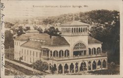 Excelsior Sanitarium Building, Excelsior Springs, MO Postcard